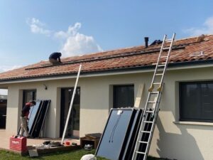 installation de panneaux photovoltaiques systovi kw avec stockage virtuel a pomarez