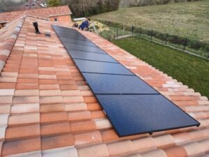 installation de panneaux photovoltaiques systovi kw avec stockage virtuel a pomarez