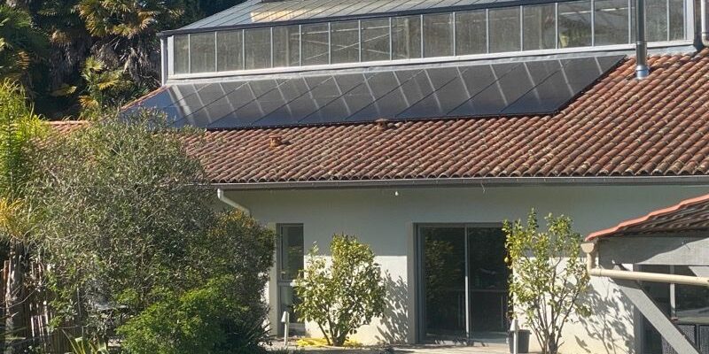 installation de panneaux photovoltaiques systovi kw mylight avec onduleur centralise a sainte marie de gosse