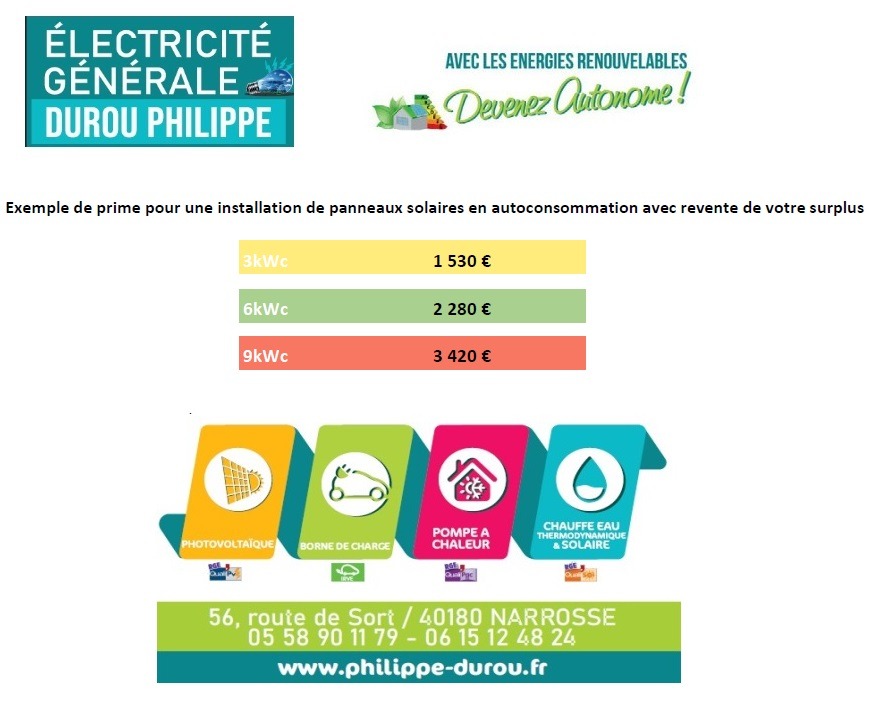 tableau prime EDFOA